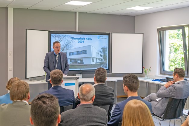 Vortrag Eröffnung neues Gebäude Pflegeschule Alzey